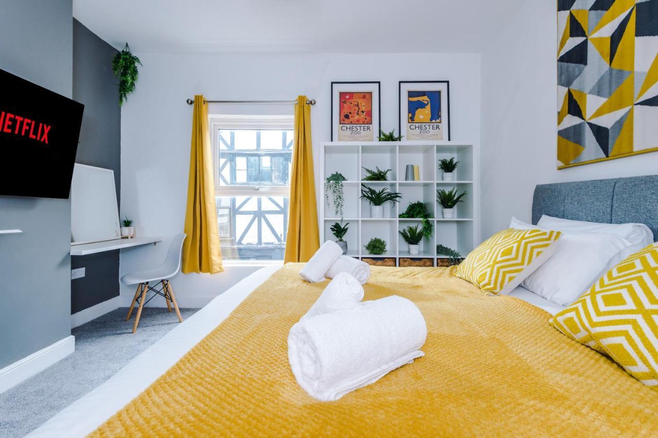New! Stylish 2-Bed Home, In Chester By 53 Degrees Property, Ideal For Long Stays, Great Location - Sleeps 6 Eksteriør billede